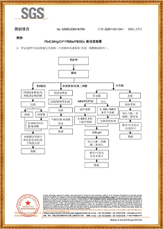 塑钢带SGS测试报告（中文版）